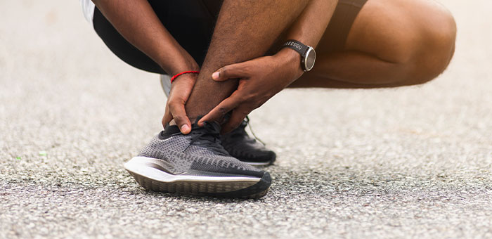 patient needing achilles tendinopathy treatment in La Verne