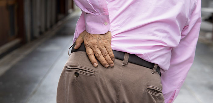 patient needing bone spur treatment in La Verne