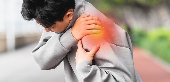 patient needing rotator cuff injury treatment in La Verne
