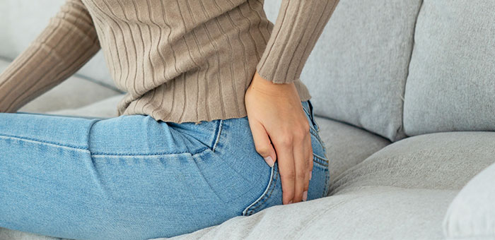 patient needing tailbone pain treatment in La Verne